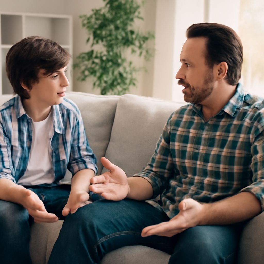 Open-ended questions for adults and kids in a conversation