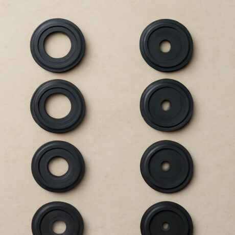 Camera lens showing aperture blades