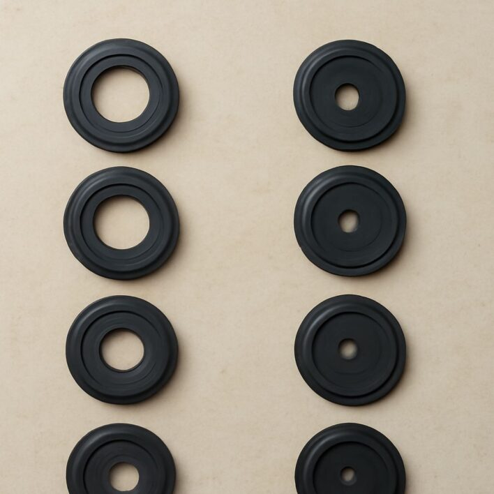Camera lens showing aperture blades