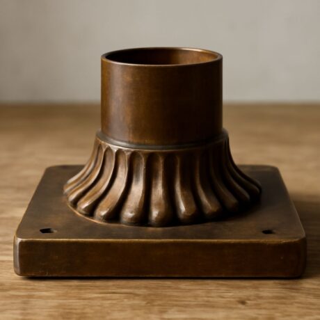 Fine brass and burnt brass elements used in writing and editing