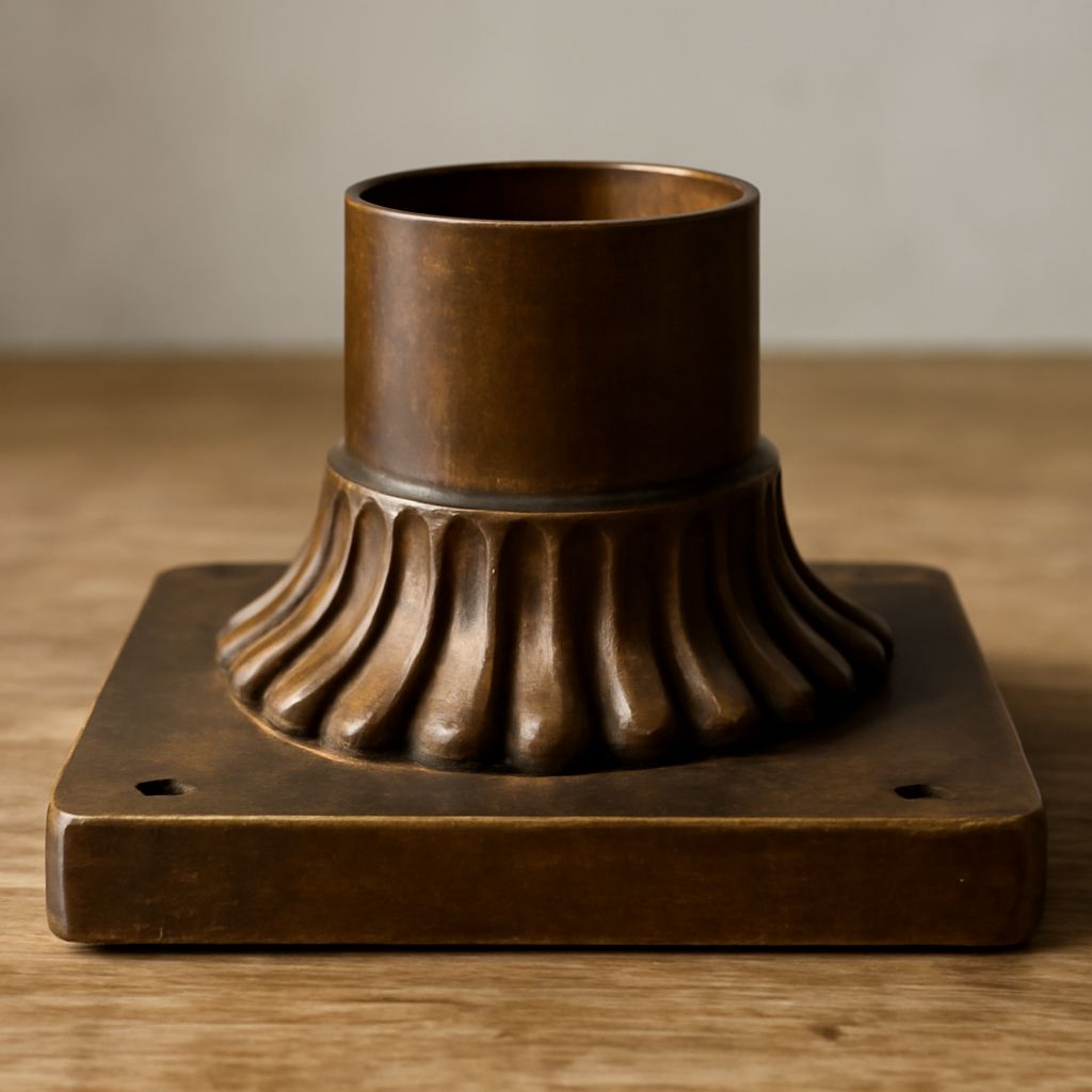 Fine brass and burnt brass elements used in writing and editing